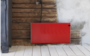 Adax Neo Basic 37 cm hoog x 48 cm breed in het rood met 400Watt elektrische radiator_