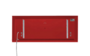 Adax Neo Basic 20 cm hoog x 87 cm breed in het rood met 600Watt_