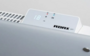 Adax Clea wifi 22 cm hoog in het wit met 600 Watt_