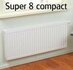 Thermrad Super-8 compact radiator 40 cm hoog x 80 cm breed type 11 met 533 Watt_