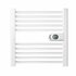 masterwatt calor dry v2 elektrische badkamerradiator wit 50cm breed x 51cm hoog met 300Watt _