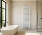 Vasco Bano-EL-BL met Blower 50cm breed x 117cm hoog wit RAL-9016 elektrische badkamerradiator_