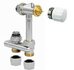 Jaga aansluitset 102 Cross flow 180º knop MA bedieningsknop COLO.HBCF.MA.4620 20mm knelkoppeling_
