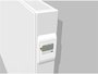 Vasco E-panel elektrische radiator met vlakke voorplaat 60 cm hoog x 50 cm breed met 500 Watt_